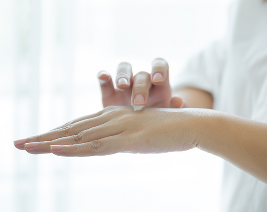 Rice bran hand cream